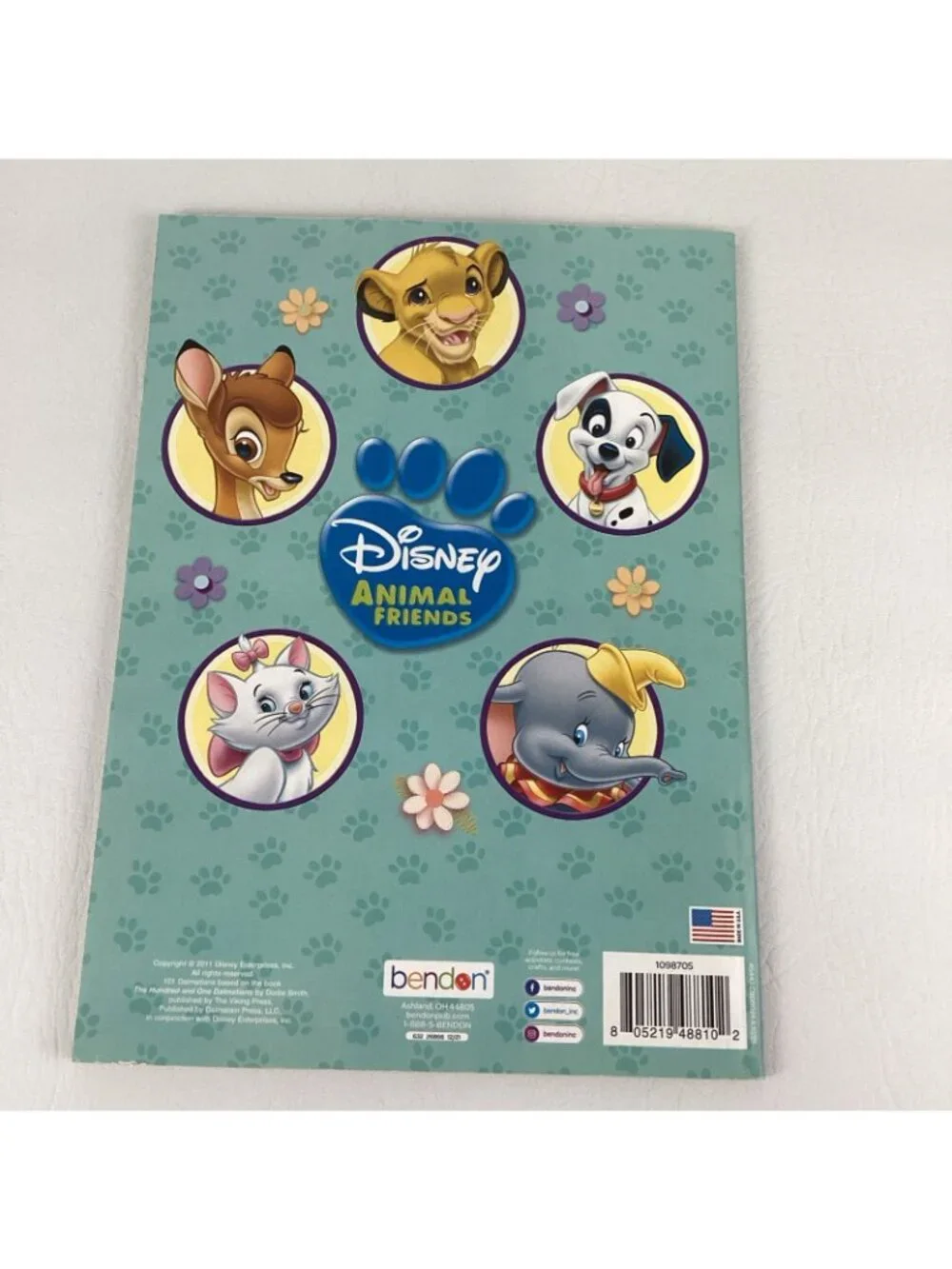 Disney Coloring Activity Books Lot Animal Friend Princess Bambi Dumbo Snow White